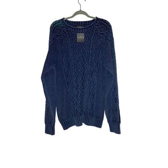L.L.Bean Other - NWT L.L. Bean blue Fisherman sweater size XXL Mens could fit an XXXL Womens